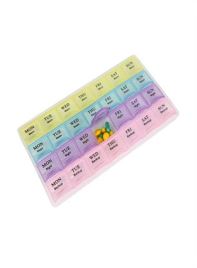 hito 28 Grid Pill Packing Box Medicine Storage Vitamin Organizer Travel - Image 5